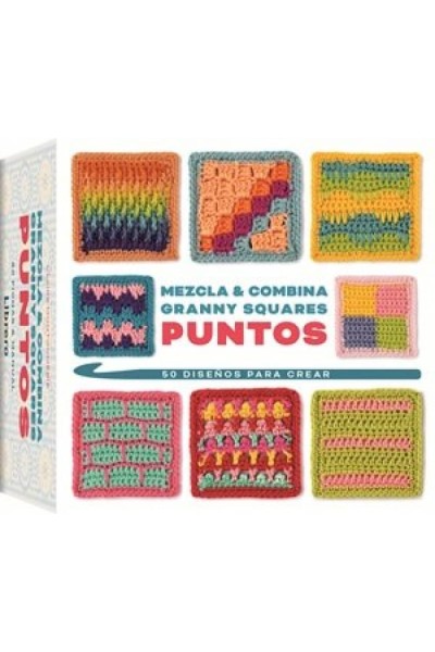 MEZCLA Y COMBINA GRANNY SQUARES PUNTOS