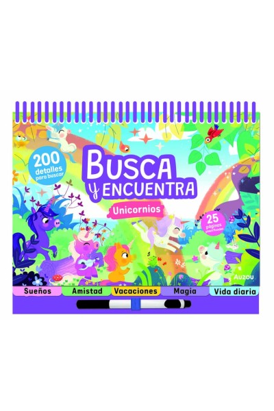 ESPIRAL. BUSCA Y ENCUENTRA UNICORNIOS