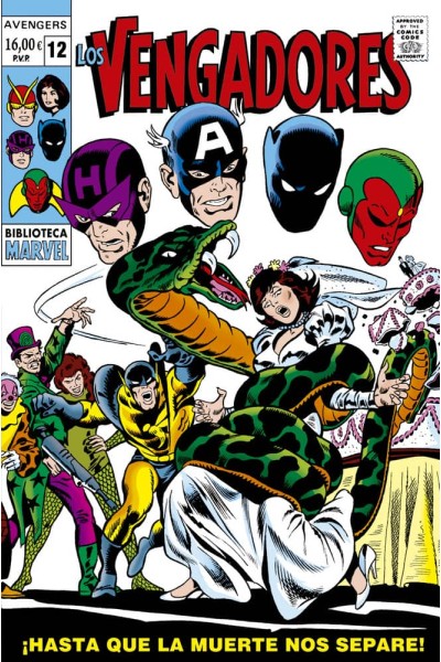 LOS VENGADORES 12- BIB. MARVEL- HASTA QUE LA MUERTE NOS SEPARE