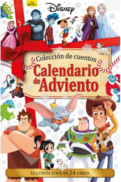 DISNEY. CALENDARIO DE ADVIENTO. LA CUENTA ATRÁS EN 24 LIBROS
