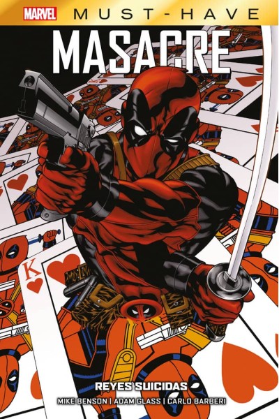 MARVEL MUST HAVE MASACRE. REYES SUICIDAS