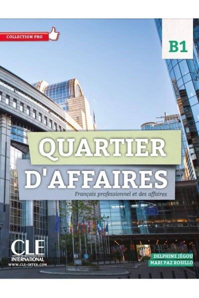 QUARTIER D'AFFAIRES 2 NIVEAU B1 LIVRE + DVD-ROM