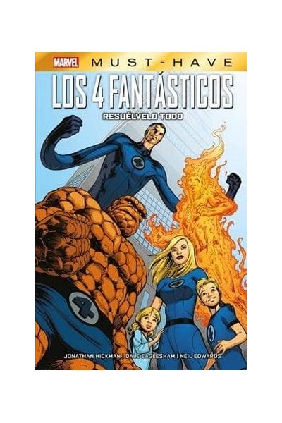 MARVEL MUST HAVE LOS 4 FANTASTICOS RESUELVELO TODO