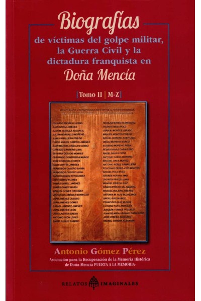 BIOGRAFIAS DE LAS VICTIMAS DOÑA MENCIA TOMO II