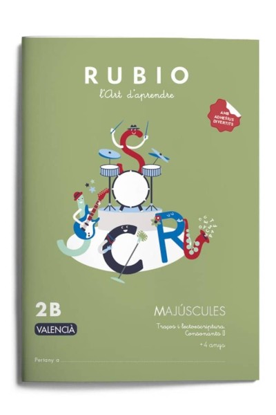 RUBIO MAJUSCULES 2B +4ANYS COM.VALENCIANA 25
