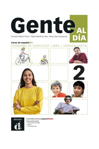 GENTE AL DIA 2 CUADERNO DE EJERCICIOS LIBRO Y VERSION DIGIT