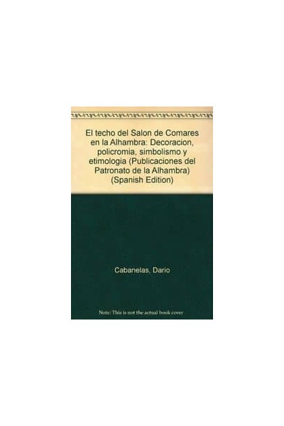 TECHO DEL SALON COMARES EN LA ALHAMBRA