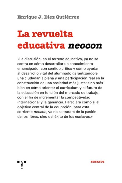 REVUELTA EDUCATIVA NEOCON,LA