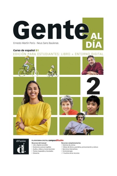GENTE AL DIA 2 EDICION PARA ESTUDIANTES LIBRO ENTORNO DIGIT