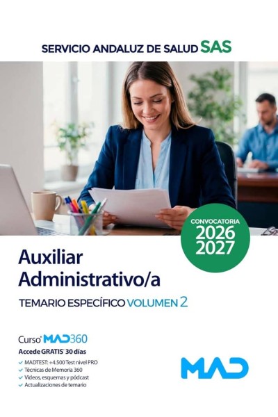 AUXILIAR ADMINISTRATIVO SAS 2026/27 TEMARIO 2