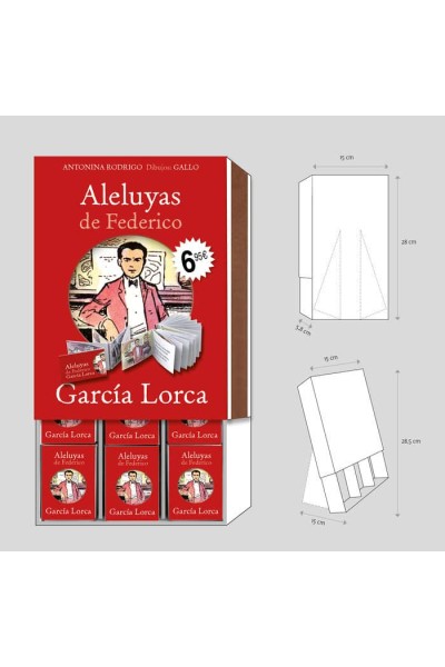 ALELUYAS DE FEDERICO GARCIA LORCA (EXPOSITOR 27 UNIDADES)