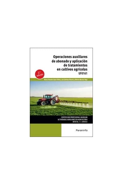 OPERACIONES AUXILIARES ABONADO Y APLICACION TRATAMIENT 2ªED