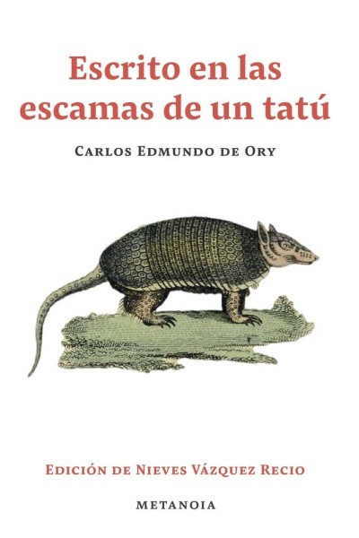 ESCRITO EN LAS ESCAMAS DE UN TATU