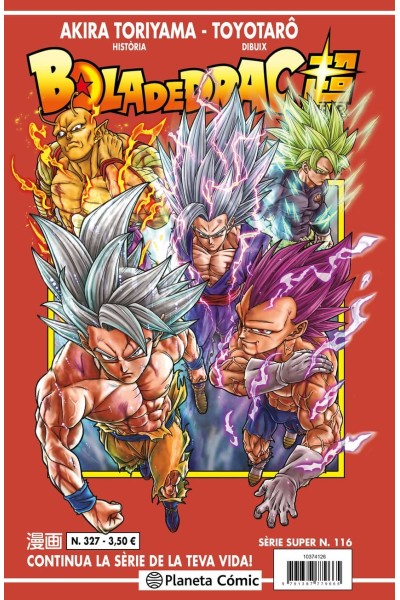BOLA DE DRAC SERIE VERMELLA Nº 327