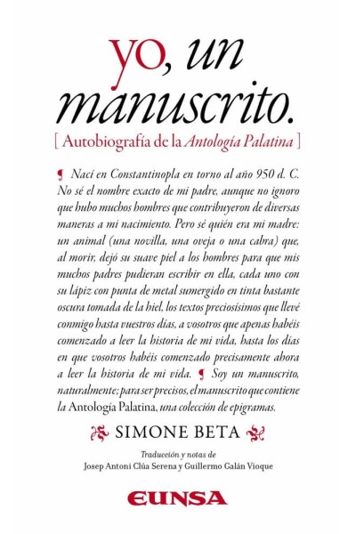 YO UN MANUSCRITO