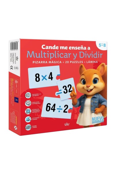 CANDE ME ENSEÑA A MULTIPLICAR Y DIVIDIR