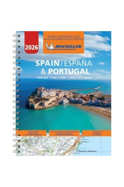 ESPAÑA & PORTUGAL 2026 - ATLAS DE CARRETERAS