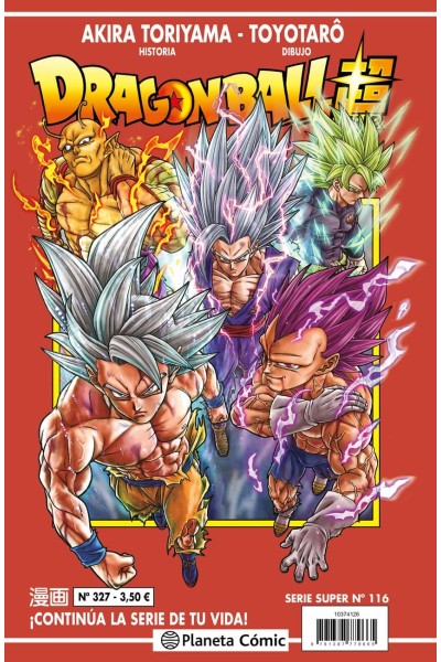 DRAGON BALL SERIE ROJA Nº 327