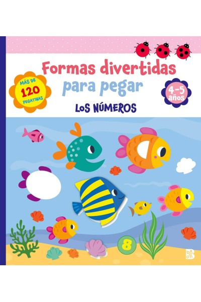 FORMAS DIVERTIDAS PARA PEGAR - LOS NÚMEROS