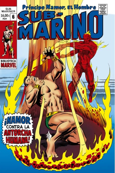 PRINCIPE NAMOR EL HOMBRE SUBMARINO 6 1969