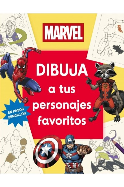 MARVEL DIBUJA A TUS PERSONAJES FAVORITOS