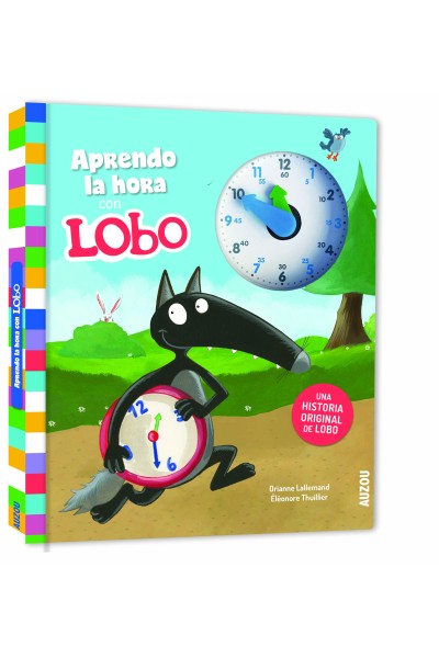 APRENDO LA HORA CON LOBO
