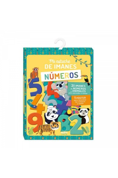 MI ESTUCHE DE IMANES. NÚMEROS