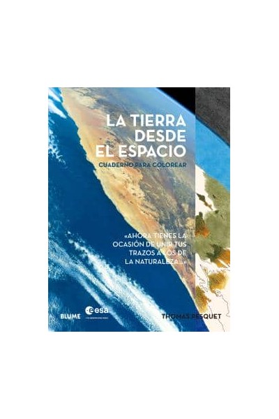 LA TIERRA DESDE EL ESPACIO. CUADERNO PARA COLOREAR