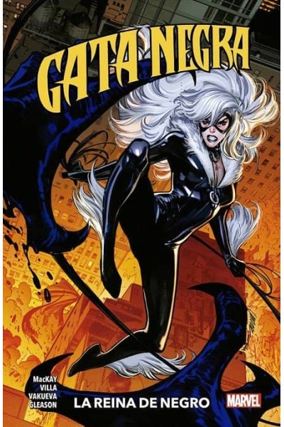 100% MARVEL COEDICIONES GATA NEGRA REINA DE NEGRO 3
