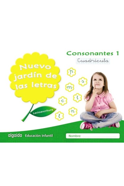 NUEVO JARDIN LETRAS CONSONANTES 1 CUADR.EI 17 LECTOESCRITUR