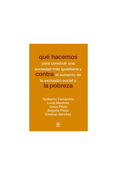 QUE HACEMOS CONTRA LA POBREZA