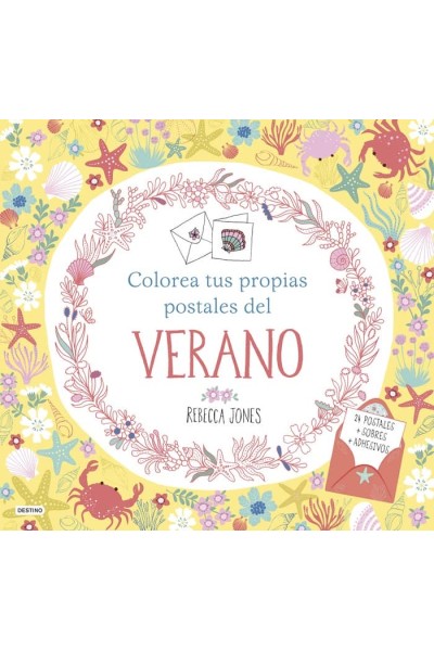 COLOREA TUS PROPIAS POSTALES DEL VERANO