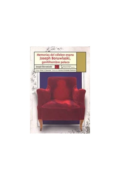 MEMORIAS DEL CELEBRE ENANO JOSEPH BORUWLASKI GENTILHOMBRE PO