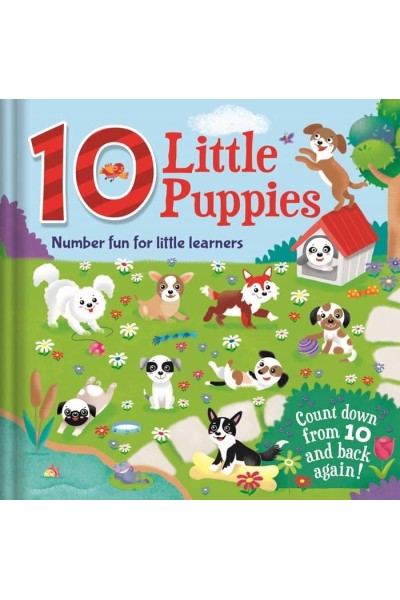 10 LITTLE PUPPIES INGLES