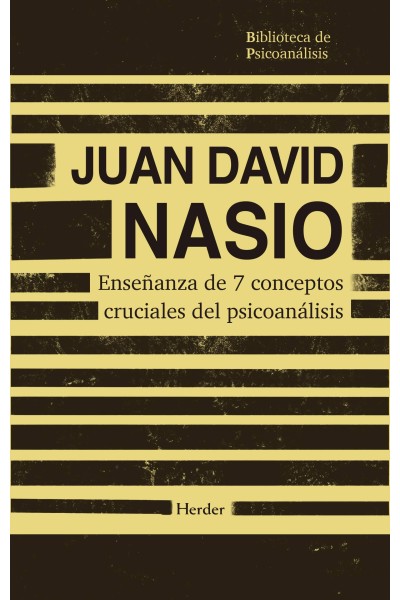 ENSEÑANZA DE 7 CONCEPTOS CRUCIALES DEL PSICOANÁLISIS