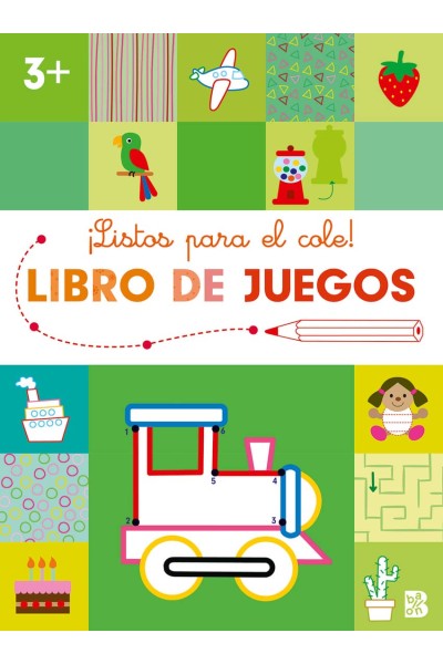 LISTOS PARA EL COLE-LIBRO DE JUEGOS +3