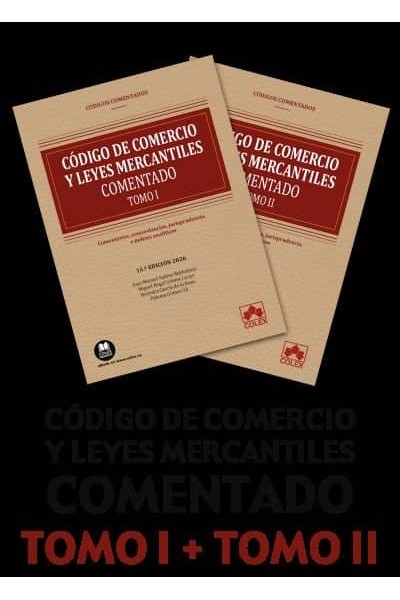 CODIGO COMERCIO Y LEYES MERCANTILES 15ª ED 2VOL