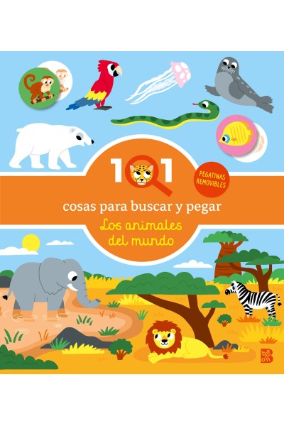 101 COSAS PARA BUSCAR Y PEGAR-LOS ANIMALES DEL MUNDO