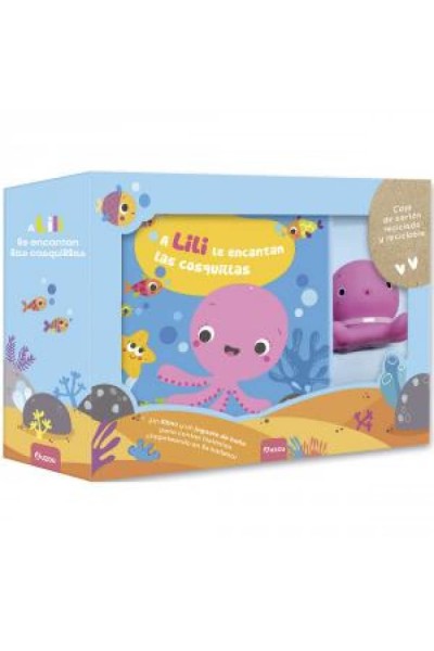 LIBRO DE BAÑO. A LILI LE ENCANTAN LAS COSQUILLAS. ECOLÓGICO
