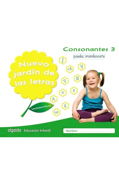 NUEVO JARDIN LETRAS CONSONANTES 3 PAUTA EI 17 LECTOESCRITUR