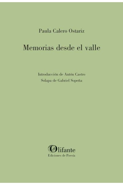 MEMORIAS DESDE EL VALLE