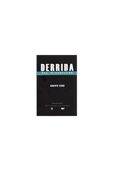 DERRIDA UNA INTRODUCCION