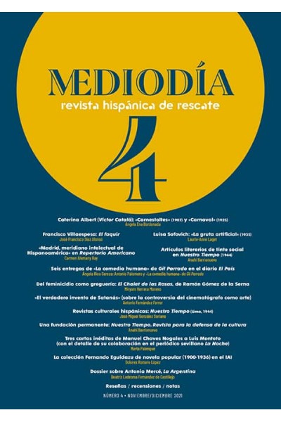 MEDIODIA REVISTA HISPANICA DE RESCATE 4