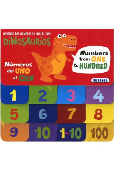 APRENDO LOS NÚMEROS EN INGLÉS CON DINOSAURIOS
