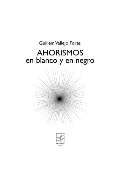 AHORISMOS EN BLANCO Y EN NEGRO