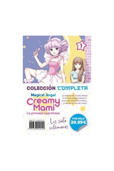 PACK CREAMY MAMI LA PRINCESA CAPRICHOSA COLECCION 1 A 7