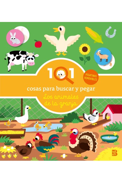 101 COSAS PARA BUSCAR Y PEGAR-LOS ANIMALES DE LA GRANJA