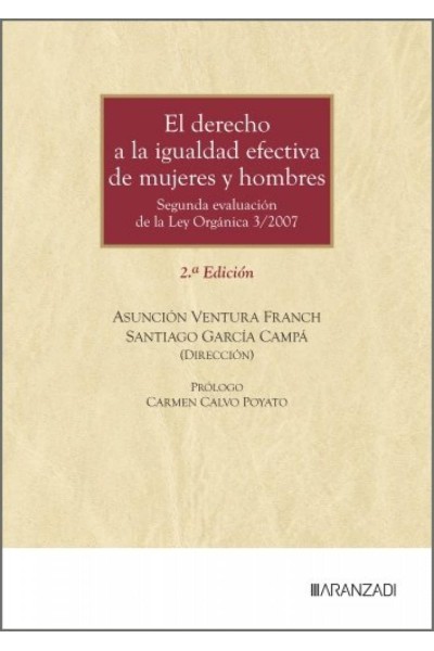 EL DERECHO A LA IGUALDAD EFECTIVA DE MUJERES Y HOMBRES