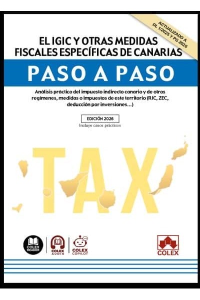 EL IGIC Y OTRAS MEDIDAS FISCALES ESPECIFICAS DE CANARIAS PA