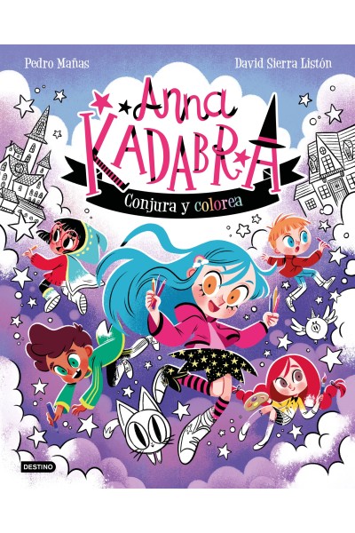 ANNA KADABRA. CONJURA Y COLOREA